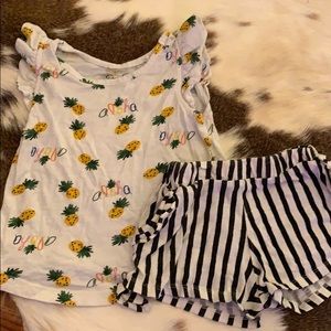 Girls Jessica Simpson matching outfit